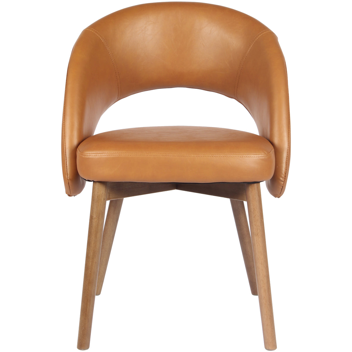 Kidol & Shellder Upholstered Dining Chairs Set of 2 with Wraparound Backrest